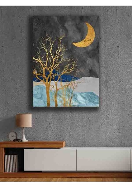 Çerçevesiz Kendinden Yapışkanlı Tablo Görünümlü Duvar Posteri Çerçevesiz Çıtasız