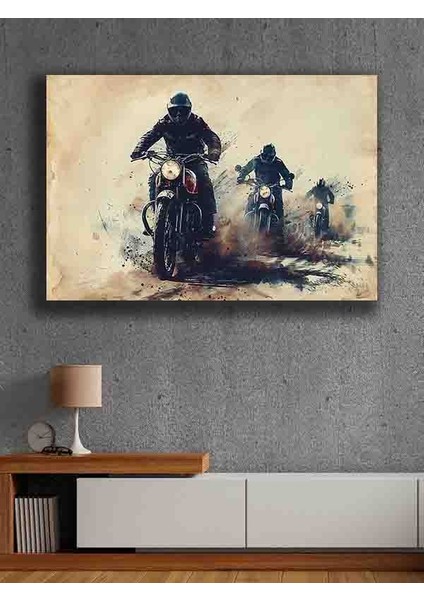 Çerçevesiz Kendinden Yapışkanlı Tablo Görünümlü Duvar Posteri Çerçevesiz Çıtasız