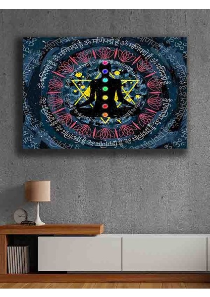 Çerçevesiz Kendinden Yapışkanlı Tablo Görünümlü Duvar Posteri Çerçevesiz Çıtasız