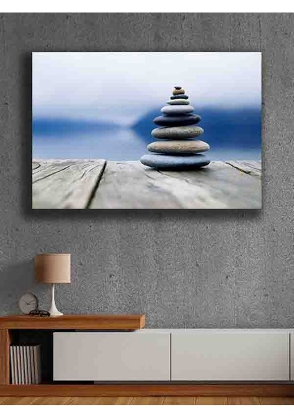 Çerçevesiz Kendinden Yapışkanlı Tablo Görünümlü Duvar Posteri Çerçevesiz Çıtasız