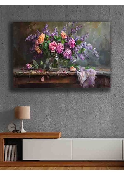 Çerçevesiz Kendinden Yapışkanlı Tablo Görünümlü Duvar Posteri Çerçevesiz Çıtasız