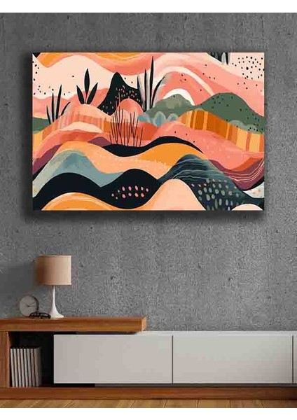 Çerçevesiz Kendinden Yapışkanlı Tablo Görünümlü Duvar Posteri Çerçevesiz Çıtasız