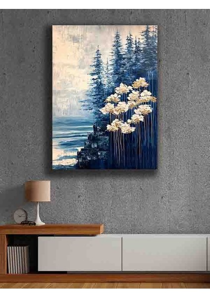 Çerçevesiz Kendinden Yapışkanlı Tablo Görünümlü Duvar Posteri Çerçevesiz Çıtasız