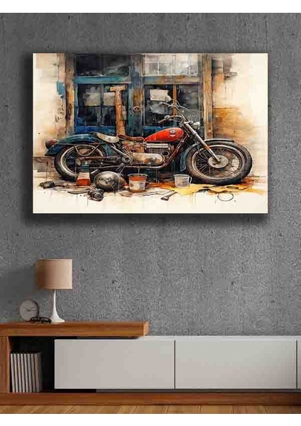 Çerçevesiz Kendinden Yapışkanlı Tablo Görünümlü Duvar Posteri Çerçevesiz Çıtasız