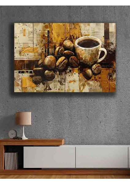 Çerçevesiz Kendinden Yapışkanlı Tablo Görünümlü Duvar Posteri Çerçevesiz Çıtasız