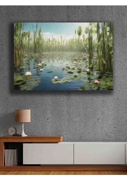 Çerçevesiz Kendinden Yapışkanlı Tablo Görünümlü Duvar Posteri Çerçevesiz Çıtasız