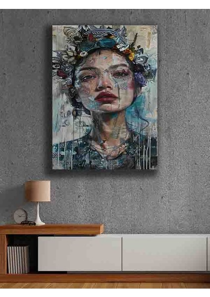 Çerçevesiz Kendinden Yapışkanlı Tablo Görünümlü Duvar Posteri Çerçevesiz Çıtasız