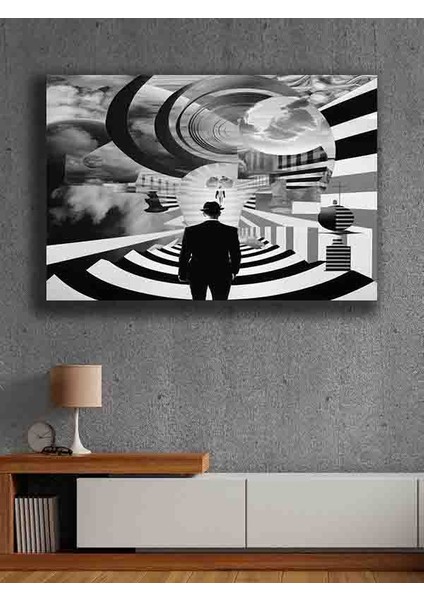 Çerçevesiz Kendinden Yapışkanlı Tablo Görünümlü Duvar Posteri Çerçevesiz Çıtasız