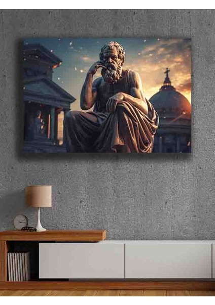 Çerçevesiz Kendinden Yapışkanlı Tablo Görünümlü Duvar Posteri Çerçevesiz Çıtasız