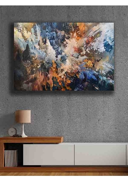 Çerçevesiz Kendinden Yapışkanlı Tablo Görünümlü Duvar Posteri Çerçevesiz Çıtasız