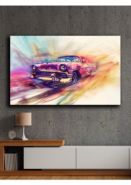 Çerçevesiz Kendinden Yapışkanlı Tablo Görünümlü Duvar Posteri Çerçevesiz Çıtasız