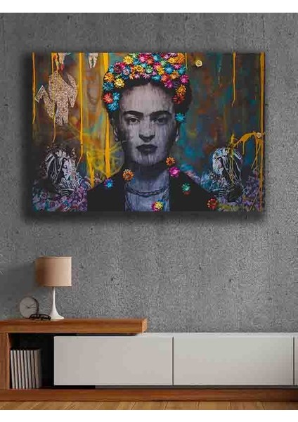 Çerçevesiz Kendinden Yapışkanlı Tablo Görünümlü Duvar Posteri Çerçevesiz Çıtasız