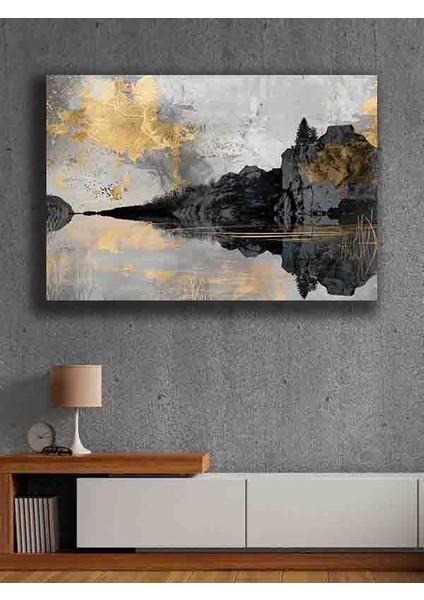 Çerçevesiz Kendinden Yapışkanlı Tablo Görünümlü Duvar Posteri Çerçevesiz Çıtasız