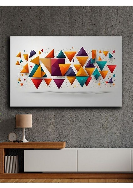Çerçevesiz Kendinden Yapışkanlı Tablo Görünümlü Duvar Posteri Çerçevesiz Çıtasız
