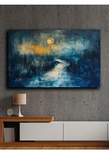 Çerçevesiz Kendinden Yapışkanlı Tablo Görünümlü Duvar Posteri Çerçevesiz Çıtasız