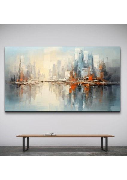 Çerçevesiz Kendinden Yapışkanlı Tablo Görünümlü Duvar Posteri Çerçevesiz Çıtasız