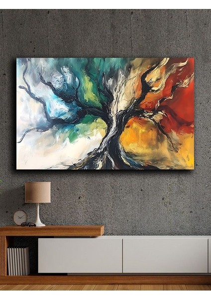 Çerçevesiz Kendinden Yapışkanlı Tablo Görünümlü Duvar Posteri Çerçevesiz Çıtasız