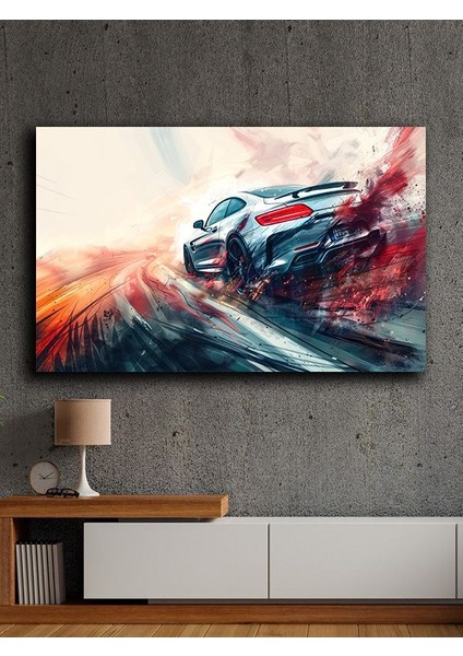 Çerçevesiz Kendinden Yapışkanlı Tablo Görünümlü Duvar Posteri Çerçevesiz Çıtasız