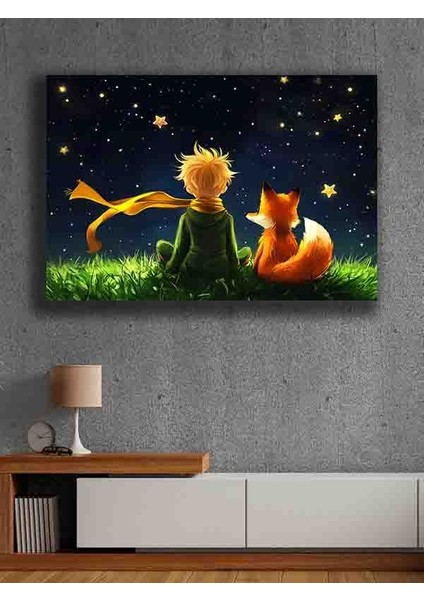 Çerçevesiz Kendinden Yapışkanlı Tablo Görünümlü Duvar Posteri Çerçevesiz Çıtasız