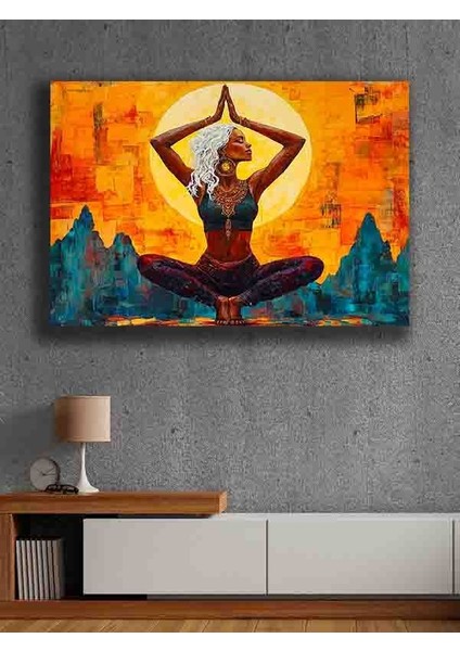 Çerçevesiz Kendinden Yapışkanlı Tablo Görünümlü Duvar Posteri Çerçevesiz Çıtasız