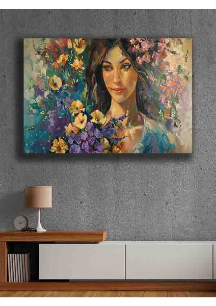 Çerçevesiz Kendinden Yapışkanlı Tablo Görünümlü Duvar Posteri Çerçevesiz Çıtasız