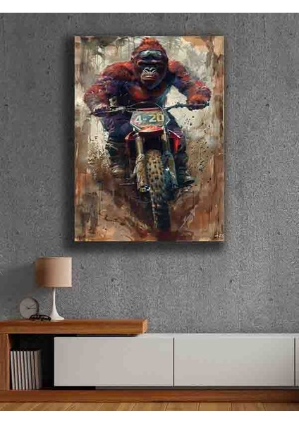 Çerçevesiz Kendinden Yapışkanlı Tablo Görünümlü Duvar Posteri Çerçevesiz Çıtasız