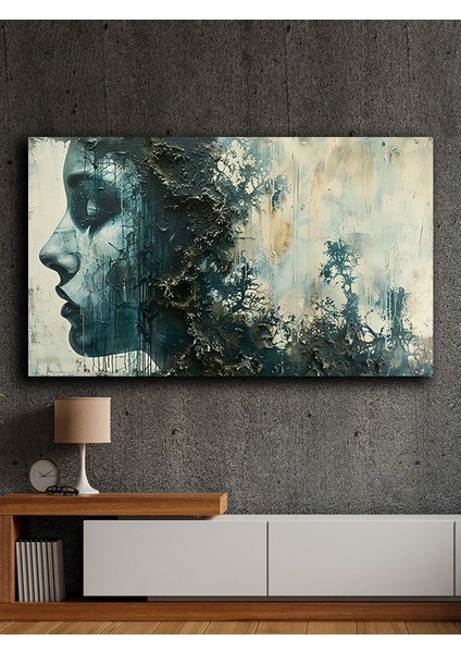 Çerçevesiz Kendinden Yapışkanlı Tablo Görünümlü Duvar Posteri Çerçevesiz Çıtasız