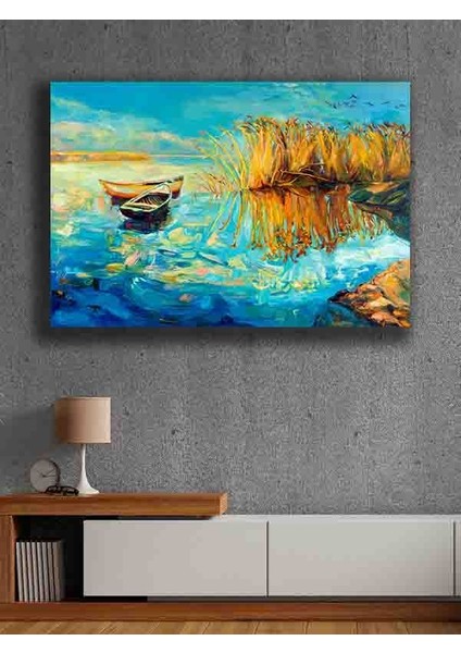 Çerçevesiz Kendinden Yapışkanlı Tablo Görünümlü Duvar Posteri Çerçevesiz Çıtasız