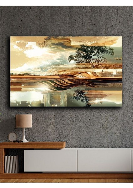 Çerçevesiz Kendinden Yapışkanlı Tablo Görünümlü Duvar Posteri Çerçevesiz Çıtasız