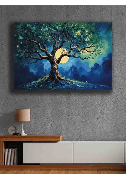 Çerçevesiz Kendinden Yapışkanlı Tablo Görünümlü Duvar Posteri Çerçevesiz Çıtasız