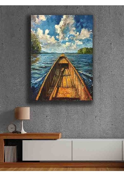 Çerçevesiz Kendinden Yapışkanlı Tablo Görünümlü Duvar Posteri Çerçevesiz Çıtasız