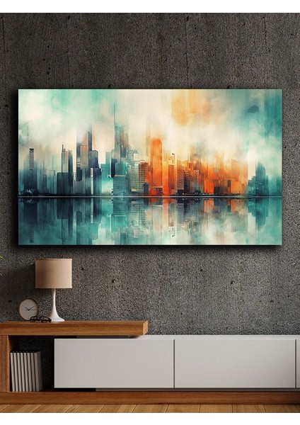 Çerçevesiz Kendinden Yapışkanlı Tablo Görünümlü Duvar Posteri Çerçevesiz Çıtasız