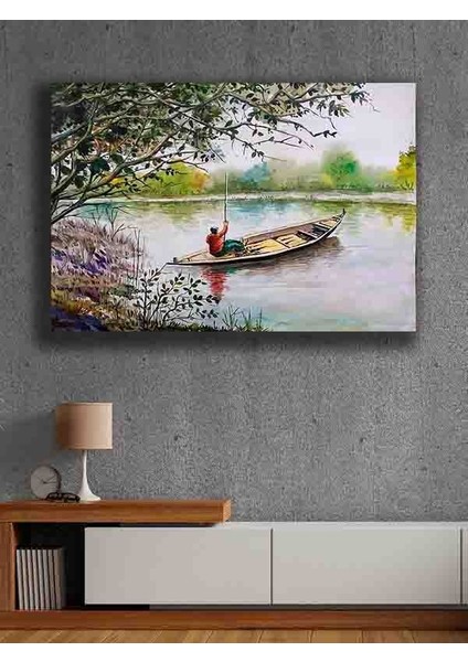 Çerçevesiz Kendinden Yapışkanlı Tablo Görünümlü Duvar Posteri Çerçevesiz Çıtasız