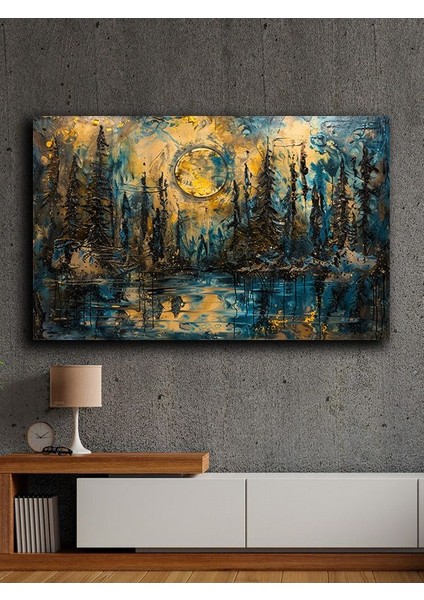 Çerçevesiz Kendinden Yapışkanlı Tablo Görünümlü Duvar Posteri Çerçevesiz Çıtasız