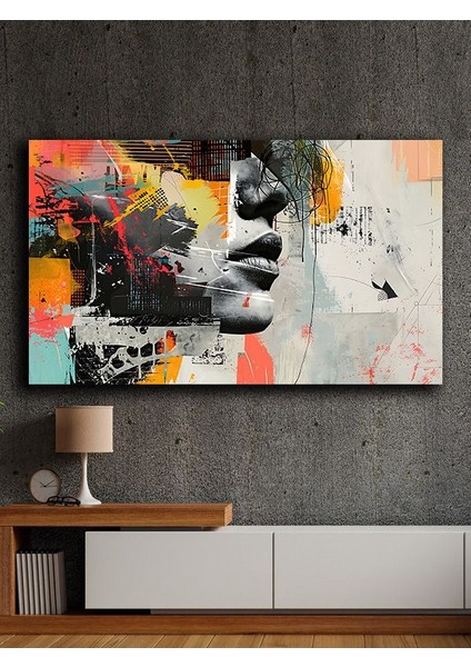 Çerçevesiz Kendinden Yapışkanlı Tablo Görünümlü Duvar Posteri Çerçevesiz Çıtasız