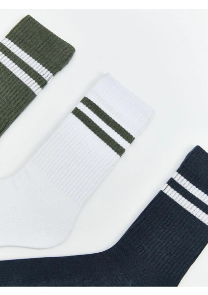 Lcw Accessorıes Çizgili Erkek Soket Çorap 5'li (W5) fiyatları