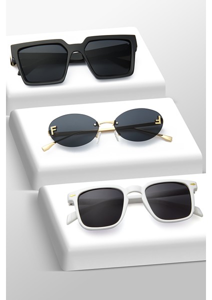 3'lü Set Güneş Gözlüğü