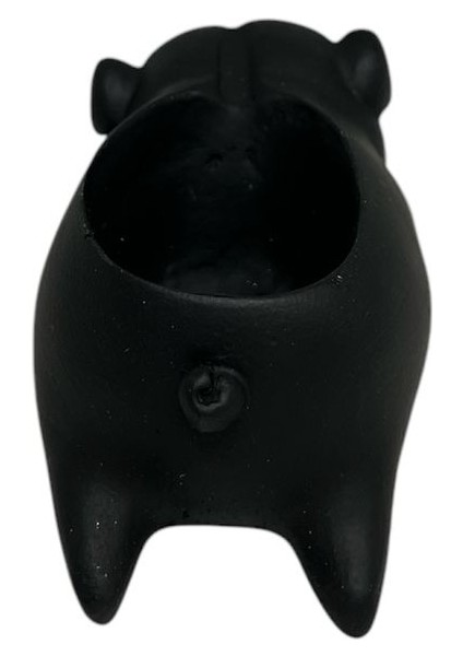 Dekoratif Siyah Köpek Figürlü Küllük modelleri