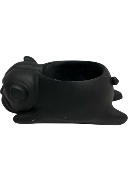 Dekoratif Siyah Köpek Figürlü Küllük fırsatları