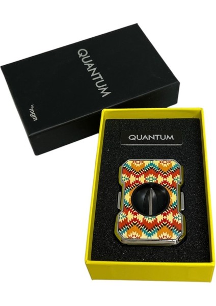 Quantum Metal V-Cutter V Şeklinde Kesen Puro Kesicisi