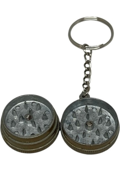 1 Adet Sarı Renk Bulldog Amsterdam 25MM Anahtarlık Şeklinde Metal Öğütücü Grinder fiyatları
