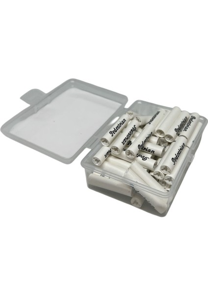 50 Adet Pedestrian 8X35MM Karbon Pipo Filtresi