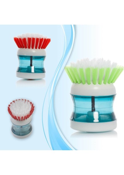 Hazneli Pratik Bulaşık Yıkama Fırçası ve Sünger Seti modelleri