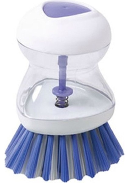 Hazneli Pratik Bulaşık Yıkama Fırçası ve Sünger Seti