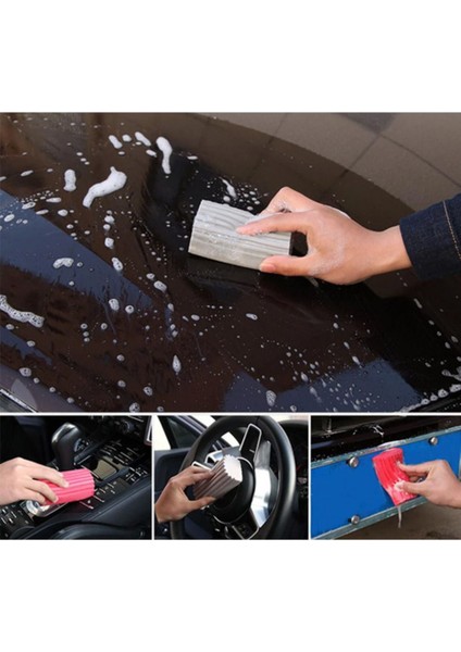 2'li Çok Fonksiyonlu Ev ve Araç Temizlik Süngeri Seti modelleri