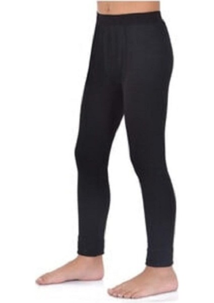 Erkek Çocuk Siyah Termal Tayt