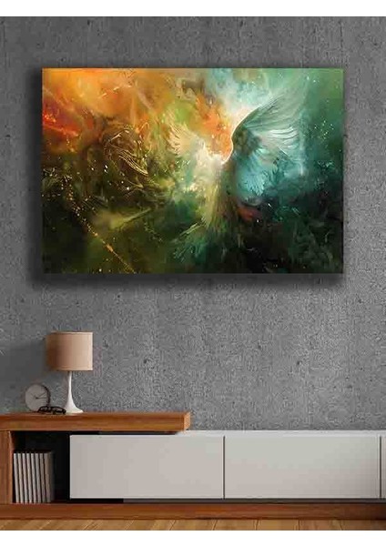 Çerçevesiz Kendinden Yapışkanlı Tablo Görünümlü Duvar Posteri Çerçevesiz Çıtasız