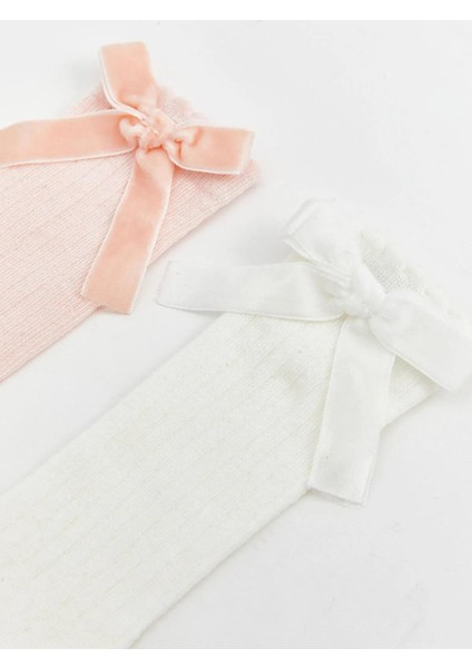 Lcw Baby Kız Bebek Diz Altı Soket Çorap 2'li (W5) fiyatları