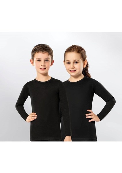 Kız-Erkek Çocuk Termal Üst Uzun Kollu