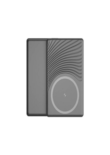 FP14 5000 Mah 20WATT Usb-C LED Işıklı Wireless Slim Taşınabilir Kablosuz Powerbank